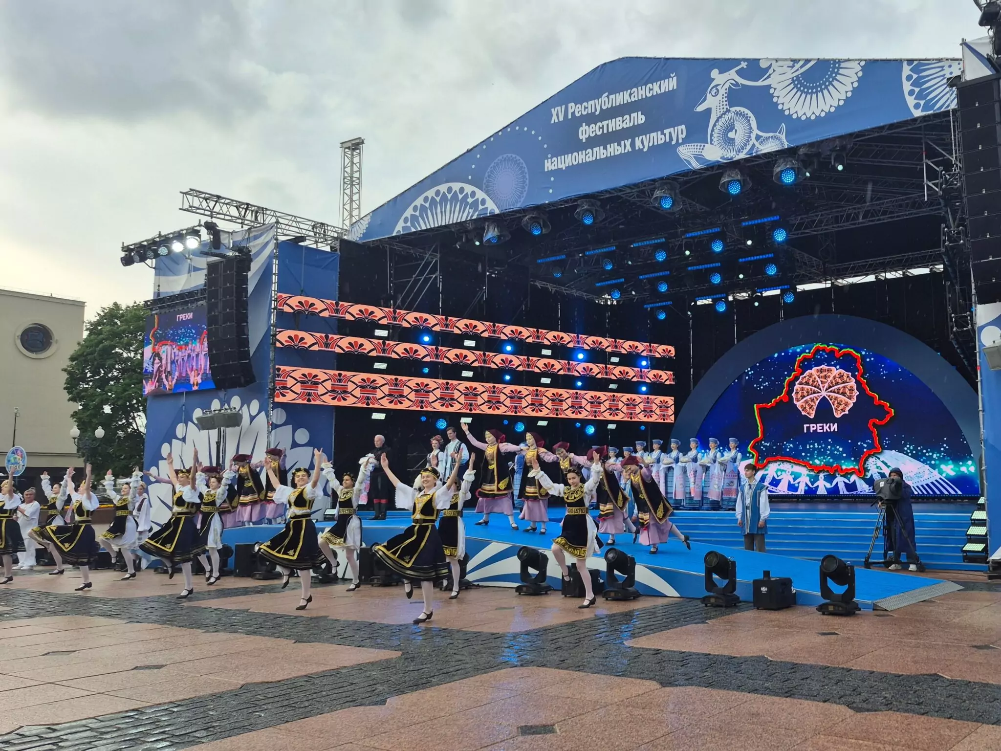 1-ый день XV Республиканского фестиваля национальных культур