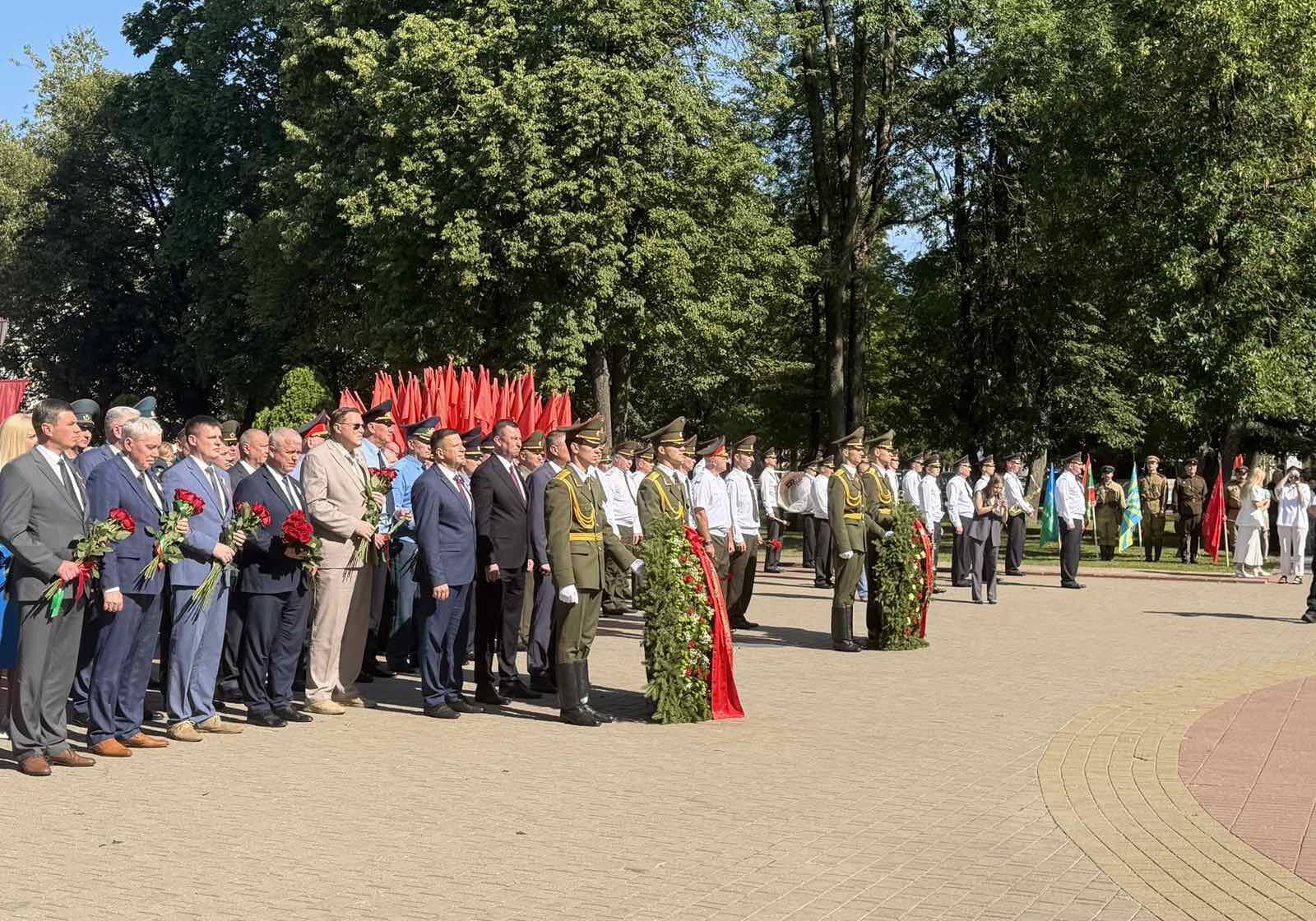 16 июля 2026 Гродно почтил память освободителей в парке Жилибера